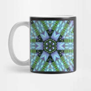 Circuitboard fire Kaleidoscope Pattern (Seamless) 3 Mug